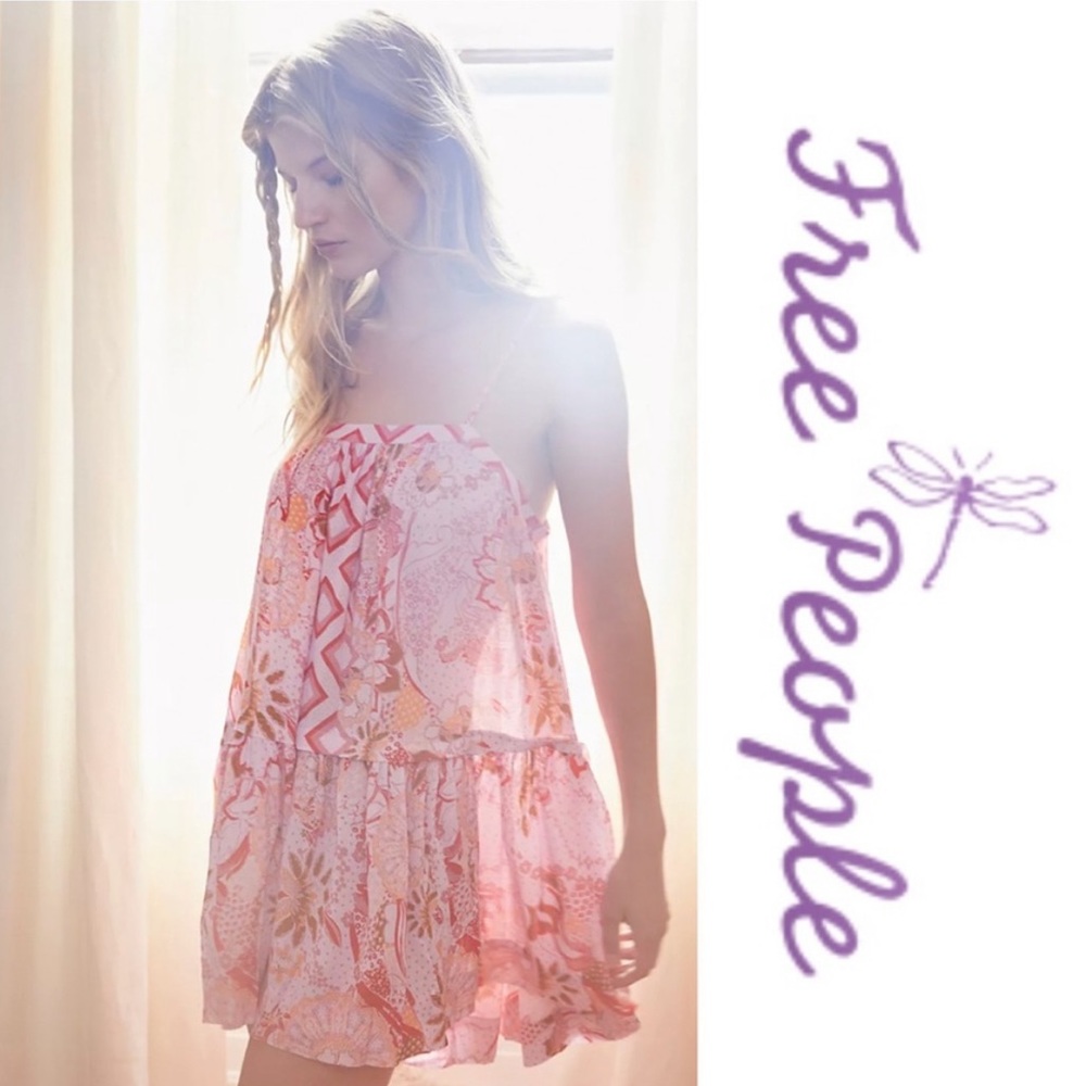 Free People Get a Clue Mini Dress NWT Size Small